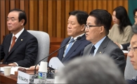 [포토]발언하는 박지원 비대위원장
