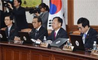 '국정농단 특검법 공포안' 국무회의 통과(상보)