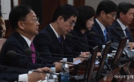 [포토]유일호 경제부총리, 국무회의 주재