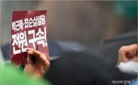 [포토]"박근혜 구속 수사하라"