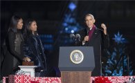 [포토]오바마의 성탄 연설 듣는 것도 올해가 마지막