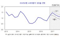 KDI "내년 소비자물가 상승률 1%대 초반에 그칠 것"