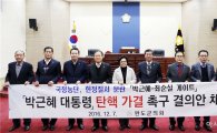 완도군의회, 박근혜 대통령 퇴진 촉구 및 탄핵소추안 가결 촉구