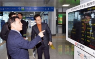 윤장현 광주시장, SRT 고속철도 개통 송정역 현장 점검