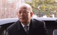 [포토]'탄핵심판' 출근하는 박한철 헌법재판소장