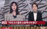 “이대 교수들에 쇼핑백 6개 건넸다” 특검, 최순실 비서 진술 확보