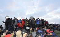 서대문구 안산 봉수대서 새해 해맞이
