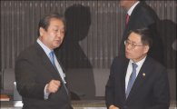 [포토]김재수 농림부 장관 만난 김무성