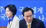 [포토]회의 참석하는 추미애·우상호