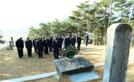 장성군 공직자, 새해 첫 일정 “박수량 백비 참배”