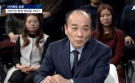 'JTBC 신년토론' 전원책, '버럭' 태도 논란…손석희·유시민 만류에도 막무가내