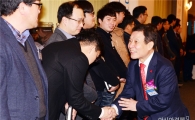 윤장현 광주시장, 첨단산단 산학연관 신년 인사회 참석