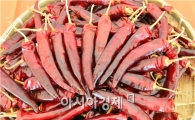 [장바구니품목 집중분석]붉은 고추 값 고공행진…작년보다 3.6배 비싸