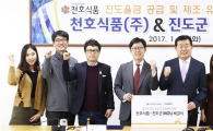진도군, 천호식품(주)과 울금 건강식품 만든다