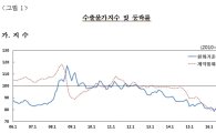지난해 12월 수출물가 4개월 연속 상승…환율·LCD값↑