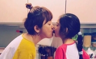 '엄마가 뭐길래' 합류 이승연, 쏙 빼닮은 딸과 뽀뽀 ‘딸 바보의 한 컷’