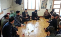 장흥군 회진면, 정유년 신년맞이 경로당 순회방문