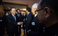 [포토]주한외교단 만나는 반기문 전 총장