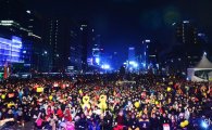 [13차 촛불집회]강추위도 막지 못한 성난 민심…"박근혜-재벌 모두 구속하라"(종합)