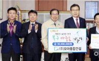 [포토]박치영 모아종합건설 회장, 광주 북구에 사랑의 후원금 3천만원 기탁