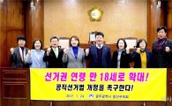 광주광산구의회,‘선거권 연령 만 18세 확대’촉구