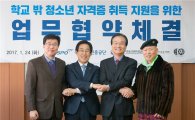 국민체육진흥공단, 학업 중단 청소년 지원 업무협약