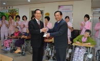 김호남 목포상의 회장, 서남권 지역 불우시설 방문