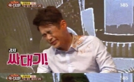 '희극지왕' 신봉선의 3연타 김치 싸대기, 너덜너덜해진 김대희