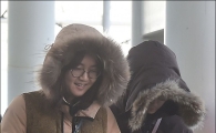 [포토]쌀쌀한 귀경길
