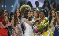 [포토]'내가 우승이라니' 감격한 미스유니버스