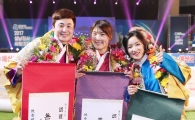 구례군청 반달곰 씨름단 이연우ㆍ조현주, 설날장사대회 우승
