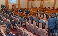 [포토]헌재 8인 체제, 탄핵심판 10차 변론