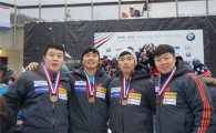 봅슬레이 원윤종·서영우조, 현대차 썰매 첫 실전테스트