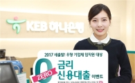 KEB하나銀, '0% 금리 신용대출' 특판…"최대 200만원"