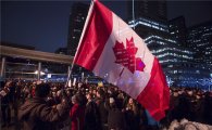 [포토]캐나다 국민들도 "트럼프 反이민 반대"