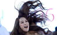 [포토]치어리더, '머리칼 휘날리며'