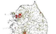 국토의 10% 산불위험…산림청, 최근 24년 ‘산불위치정보’ 지도화 