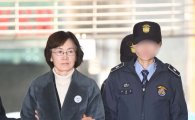 [포토]특검 소환된 최경희 전 이대 총장 