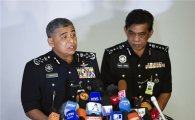 [포토]'김정남 암살' 수사 발표 중인 말레이 경찰