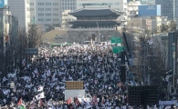[포토]탄핵기각 태극기집회 