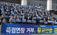 [포토]"특검 반드시 살리고, 황교안 법적 처벌 받게 할것"