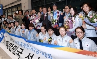 [포토]파이팅 외치는 삿포로 동계아시안게임 선수단