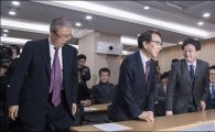 [포토]토론회 참석한 김종인·유승민·정운찬