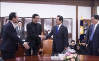 丁의장, 특검법 직권상정 요구에 부정적 "법사위 절차 밟아야"