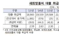 은행 작년 새희망홀씨 16% 늘어난 2.3兆 취급