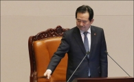 [포토]의사봉 두드리는 정세균 의장