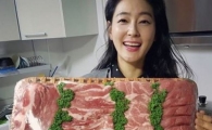 박진희, 선물 받은 고기 들고 함박웃음…‘삼겹살데이’ 즐기는 법