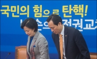 [포토]회의 참석하는 추미애·우상호