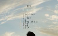 정준일, 새 앨범 트랙리스트 공개…타이틀곡 '바램' 