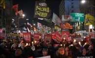 [포토]헌재로 향하는 촛불